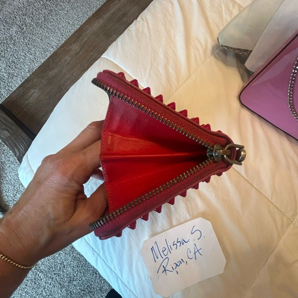 Christian Loubuiton spike wallet - Picture 3 of 13